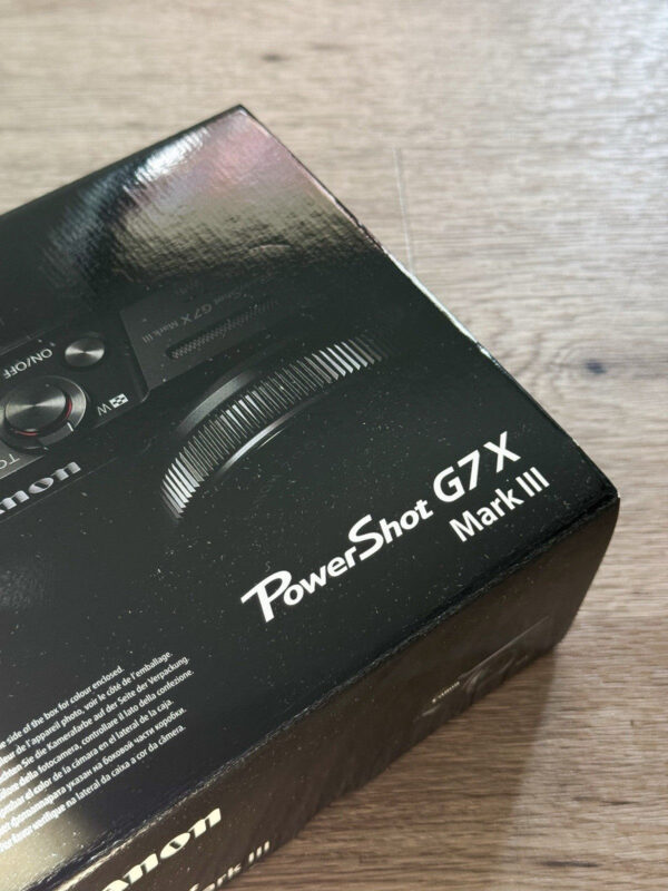 Canon PowerShot G7X Mark III Brand New Black - Image 14