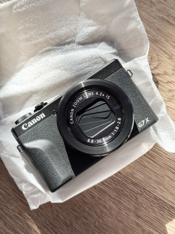 Canon PowerShot G7X Mark III Brand New Black