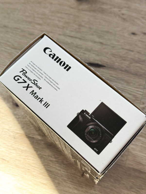 Canon PowerShot G7X Mark III Brand New Black - Image 15