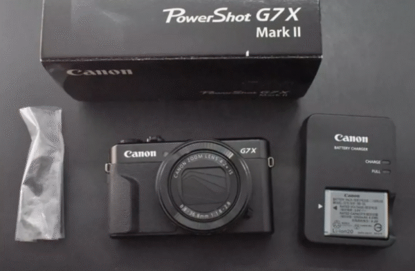Canon PowerShot G7 X Mark II Compact Digital Camera