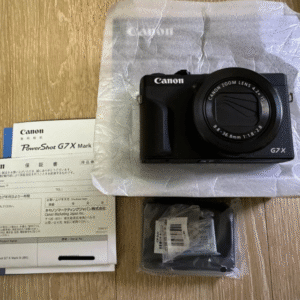Canon PowerShot G7X Mark III Brand New Black