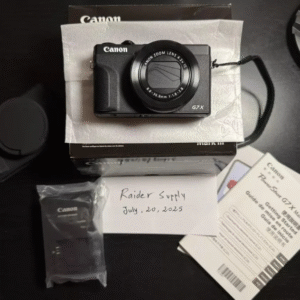 Canon PowerShot G7 X Mark III Camera (Black) - New w/ Extras Included!